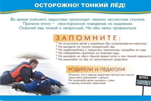 поведение на льду